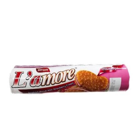 Galletas Rellenas Fresa
